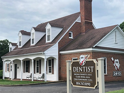 outside of office building displaying sign